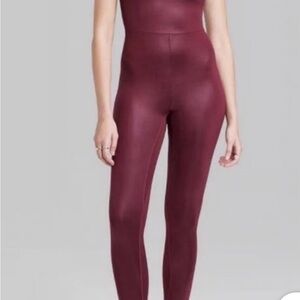 Wild Fable Women's Burgundy Jumpsuit.